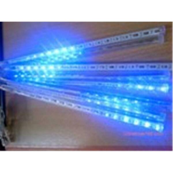 Perfect Holiday 8 Tubes - 50 cm Snowfall Meteor LED Light- Blue MTR-50B